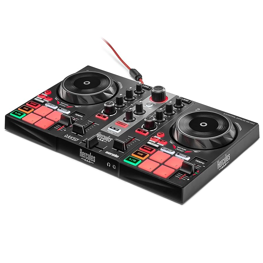 Hercules DJ Controller Serato対応 Amazon.com: Hercules DJ Party Set: Ultra-compact, 2-deck